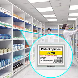 Wireless E Ink <b>Display</b> Medical Inventory Label For Pharmacy & Ward Storage, Real-Time Stock Tracking With Barcode/Qr Support - Product Image 1