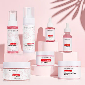 YURHERSU ホットセール スキンケア製品 ビタミン栄養補給 リコピン フェイスクリーム トナー 女性向け韓国コスメスキンケアセット - Product Image 1