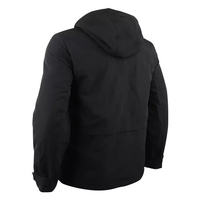 Vestes chauffantes légères pour hommes, à capuche amovible, pour le travail en extérieur, la sécurité, la moto, le ski, avec batterie intégrée