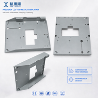 Plaque de montage PCBA sur mesure OEM/ODM en tôle d'acier de précision, emboutie et pliée, avec entretoises PEM pour onduleur