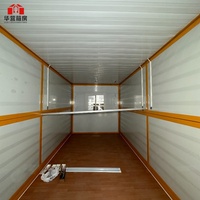 Usine Chinoise, Maisons Préfabriquées Pliables Portables de 20 Pieds, Petites Maisons Conteneur Pliantes Prêtes à l'Emploi pour Bureau et Logement