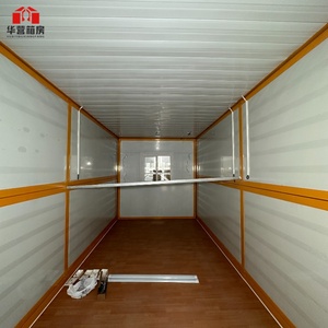 Usine Chinoise, Maisons Préfabriquées Pliables Portables de 20 Pieds, Petites Maisons Conteneur Pliantes Prêtes à l'Emploi pour Bureau et Logement - Product Image 5