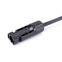 Conector Solar Tipo Y Impermeable WSPVY2 CE IP67 2 a 1 30A 1000V DC Hembra y Macho para Sistema Fotovoltaico