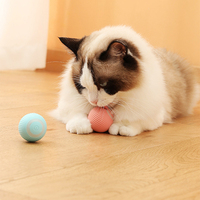 Jouets électriques à billes pour chats Jouets à billes roulantes automatiques Entraînement interactif pour chats Jouet auto-mobile pour animaux de compagnie en intérieur Fournitures pour animaux de compagnie
