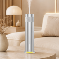 Diffuseur d'huiles essentielles électrique portable en métal avec télécommande rechargeable pour hôtels et usage domestique (vente en gros)