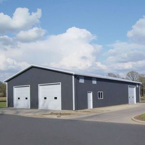 Almacén de Acero Prefabricado para Uso Costero, Edificio de Almacenamiento Industrial de Acero Resistente al Fuego, al Agua y al Viento - Product Image 5