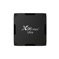 Nuevo Android 11.0 TV Box X96 Max Plus Ultra 4GB 32GB 64GB, el Mejor Wifi, Señales BT4.X, Receptor de Internet, Canales de Películas Gratis