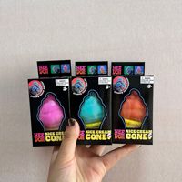 Vente Flash : Jouet anti-stress Fidget en peluche souple à rebond lent, motif rouleaux de poulet glacés, pour soulager la pression des enfants