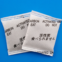 Charbon actif de noix de coco emballé en papier, prix de 30g