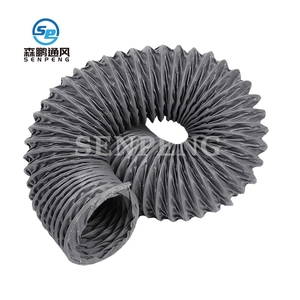 Condotto di Ventilazione <span class=keywords><strong>Flessibile</strong></span> in Tessuto di Nylon PVC Multiuso di Alta Qualità, Ignifugo e Leggero, Diametro 100mm (4 Pollici) - Product Image 5