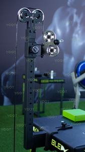 Sistema a Cavo con Puleggia per Allenamento al Tavolo da Braccio di Ferro con Perno di Carico e Maniglia Girevole per il Potenziamento dei Polsi - Product Image 2