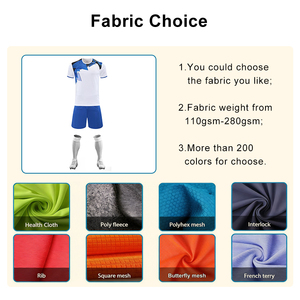 Ventes en gros d'usine, ensembles d'uniformes de football personnalisés pour hommes, adultes, été, respirant, séchage rapide, 100% polyester, col rond, manches courtes - Product Image 4