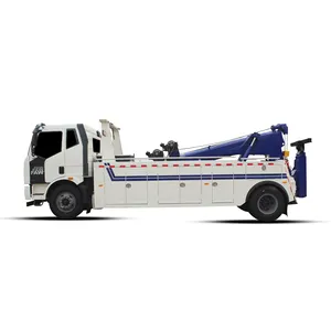 FAW 4*2 Heavy duty Wrecker Tow Truck 5ton 5T Metro rescue recovery tow truck municipal roadside assistance