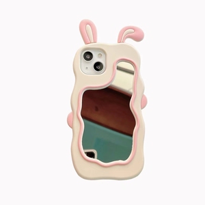 Miagon Pelosa Artificiale Peluche Custodia per Oppo A52/A92/A72,Carina Cover Protettiva Soffice Animali per Ragazze Soft Pelliccia con Cuore Pendente,Grigio
