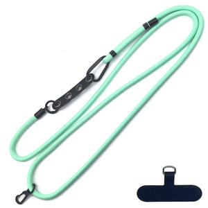 สายคล้องโทรศัพท์<span class=keywords><strong>มือ</strong></span>ถือแบบปรับได้อเนกประสงค์ ทำจากโพลีเอสเตอร์ พร้อมแผ่นยึดโทรศัพท์ สายคล้องคอแบบไขว้สำหรับใช้กับโทรศัพท์มือถือ - Product Image 4