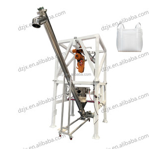 DZJX 1000kg Enamel Potato Powder Flour Sand Bulk Jumbo Bag <strong>Unloader</strong> Spike Big Bag Unloading System - Product Image 2