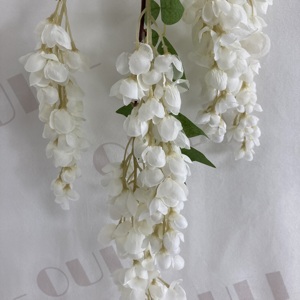 LO-773 Guirnalda de Flores Artificiales de Wisteria, Realistas, Hechas a Mano, con Tacto Natural, para Decoración de Bodas y Hogar, Venta al Por Mayor de Fábrica - Product Image 5