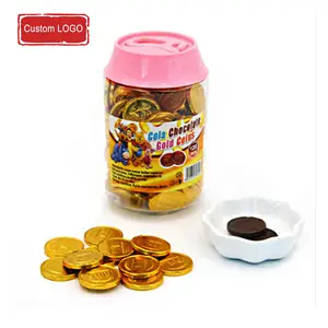 Oem金箔ゴールデンチョコゴールドバーボールコインチョコレート中国製