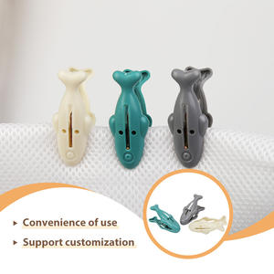 Vente d'usine <span class=keywords><strong>à</strong></span> prix réduit, pinces <span class=keywords><strong>à</strong></span> linge en plastique durables, solides et robustes en forme de poisson pour la lessive et l'usage domestique - Product Image 4