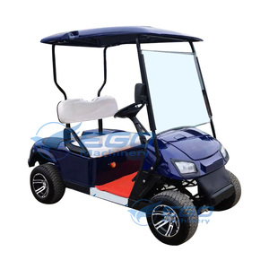Voiturette de golf électrique de loisirs de haute qualité à 4 roues et 4 places, livraison rapide, voiturette de golf électrique populaire et économique pour le tourisme à vendre - Product Image 1