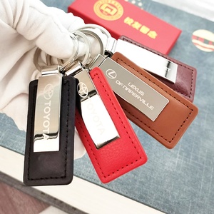 Manufacturer Wholesale Promotional Blank Carabiner <b>Leather</b> <b>Keychain</b> Silk Screen Printing Eco-Friendly Custom Logo Custom <b>Leather</b> - Product Image 4