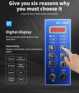 HP-280P Electric Digital Panel Heat <strong>Coding</strong> Machine New Semi-Automatic Print Ribbon Hot <strong>Coding</strong> with Bearing As Core Component - Product Image 2
