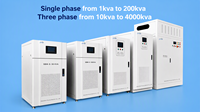 Stabilisateur de tension industriel 200KVA/250KVA 3 phases 380V Régulateur de tension automatique