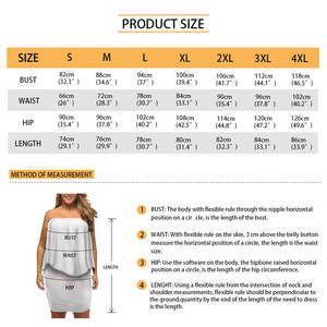 Vestido de mujer con patrón tribal aborigen australiano Diseño de islas del estrecho de <span class=keywords><strong>Torres</strong></span> Falda con volantes delanteros grandes Ropa de <span class=keywords><strong>playa</strong></span> de verano - Product Image 5