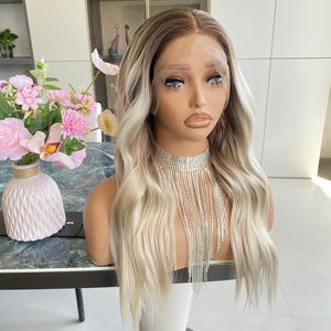 Perruques synthétiques de haute qualité 13*4 à prix imbattable, boucles françaises de 14 pouces avec extrémités lisses comme des baguettes - Product Image 3