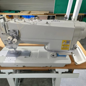 Máquina DE COSER plana de alimentación de aguja doble de alta velocidad para zapatos industriales - Product Image 5
