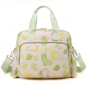 Mochila Unisex de Nailon al por Mayor, de Gran Capacidad, Diseño Colorido, Bolsas de Pañales de Tela Lavables, Logotipo Personalizado, Impermeable, para Mamá y Bebé - Product Image 1