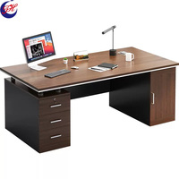 Bureau de direction moderne ergonomique et durable - Mobilier de bureau intérieur en bois, écologique, également adapté aux enseignants