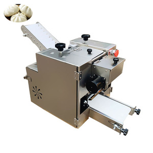 Máquina Automática Eléctrica de Acero Inoxidable para Hacer Masa de Empanadas con Motor, Máquina Comercial de Sobremesa para Hacer Envoltorios de Wonton para Pequeños Negocios - Product Image 1