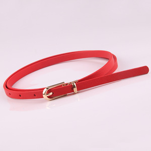 <span class=keywords><strong>Ceinture</strong></span> en <span class=keywords><strong>cuir</strong></span> pour robe, ceintures pour robe, couleur bonbon jaune <span class=keywords><strong>rouge</strong></span> rose marron, <span class=keywords><strong>ceinture</strong></span> fine en PU pour femme, sangle étroite R2202 - Product Image 4