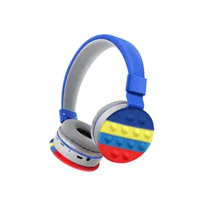 Auriculares de nuevo diseño para niñas, fabricación china, auriculares inalámbricos, auriculares plegables para niñas, auriculares para juegos