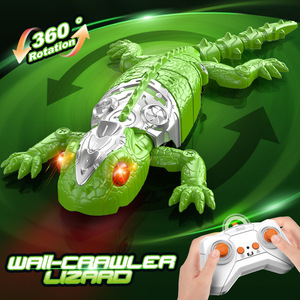 Jouet télécommandé lézard grimpant sur les murs, rotation à 360 degrés, rechargeable, animal RC d'intérieur pour enfants de 8 à 13 ans - Product Image 2