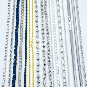 Iron <b>Chain</b> 100 Yards Plated Fashion Decorative <b>Chain</b> For Jewelry Making Bag <b>Waist</b> Bracelet Extension Twisted <b>Chain</b> Factory - Product Image 4