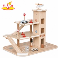 Juguete de Madera con Forma de Arca de Noé, Clasificador de Animales con Toldo Arcoíris y Escalera Desmontable para la Educación Montessori de Niños W12D484B