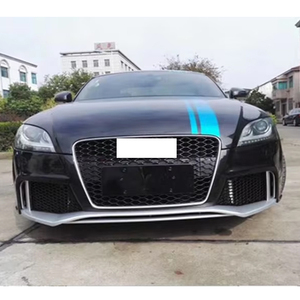 Kit de carrosserie de mise à niveau de pièces automobiles les plus vendues pare-chocs avant avec calandre en nid d'abeille pour Audi TT TTS <span class=keywords><strong>8J</strong></span> à <span class=keywords><strong>TTRS</strong></span> 2008-2014 - Product Image 6