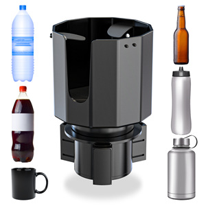 Portavasos Multifuncional de Gran Capacidad para Asiento Delantero de Coche, Bandeja de Almacenamiento de Plástico para Bebidas - Product Image 1