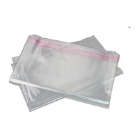 Sac sous vide en plastique transparent OPP de grande taille en gros sac en cellophane transparent sacs en plastique PO