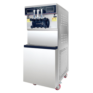 De Helados Soft Doble Compresor System 48-50L/H Soft Serve Ice Making <b>Maker</b> Commercial Ice Machine Double System Ice Machi - Product Image 2