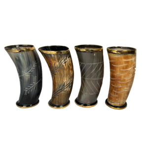 Direct de l'usine haute qualité Viking corne chope tasse haute qualité artisanat vin et gobelet café verres - Product Image 3