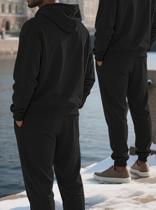 Ensemble Surdimensionné Jogger Streetwear Homme Survêtement Sweat à Capuche Pantalon de Survêtement Tenue de Sport - Product Image 4