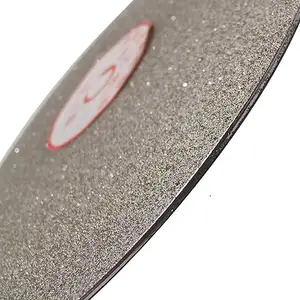 BAXIONGDI 6" Diamond Grinding Disc 150mm Hole 16mm Diamond Coated Flat Lap Wheel Grinding Sanding Polishing Disc