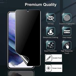 Protector de Pantalla de Privacidad Flexible de TPU Anti-Espía Personalizado de Fábrica para Samsung Galaxy S26, Cobertura Total, Reparación Automática de Arañazos - Product Image 2