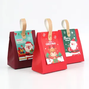 Wholesale Christmas packaging boxes Candy Halloween gift packaging paper bags