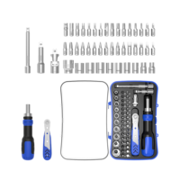 Kit de réparation professionnel de tournevis magnétiques de précision en acier 47-en-1 de haute qualité pour montres, tablettes et ordinateurs – Vente en gros