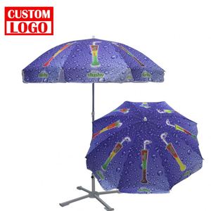 Oxford Fabric Waterproof Polyester Digital Printing Beach Umbrella Parts with Custom Logo From China Factories - Product Image 2