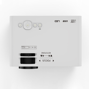 Meterle M8-A Mini Chiếu Full HD 1080p Rạp hát tại nhà video chiếu 4K Tương thích với HDMI/USB/AV/điện thoại thông minh/TV Box/máy tính xách tay - Product Image 4